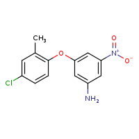 3-(4-chloro-2-methylphenoxy)-5-nitroaniline