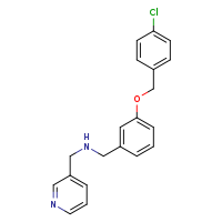 ({3-[(4-chlorophenyl)methoxy]phenyl}methyl)(pyridin-3-ylmethyl)amine