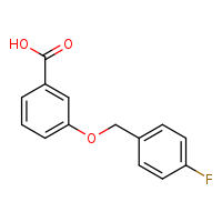3-[(4-fluorophenyl)methoxy]benzoic acid