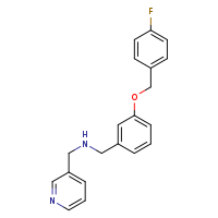 ({3-[(4-fluorophenyl)methoxy]phenyl}methyl)(pyridin-3-ylmethyl)amine