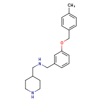 ({3-[(4-methylphenyl)methoxy]phenyl}methyl)(piperidin-4-ylmethyl)amine