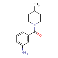 3-(4-methylpiperidine-1-carbonyl)aniline