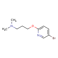 {3-[(5-bromopyridin-2-yl)oxy]propyl}dimethylamine
