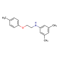3,5-dimethyl-N-[2-(4-methylphenoxy)ethyl]aniline