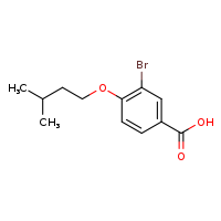 3-bromo-4-(3-methylbutoxy)benzoic acid