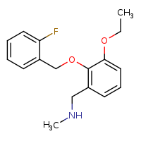 ({3-ethoxy-2-[(2-fluorophenyl)methoxy]phenyl}methyl)(methyl)amine