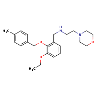 ({3-ethoxy-2-[(4-methylphenyl)methoxy]phenyl}methyl)[2-(morpholin-4-yl)ethyl]amine