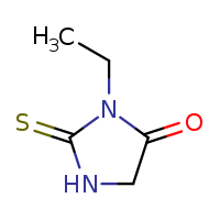 3-ethyl-2-sulfanylideneimidazolidin-4-one