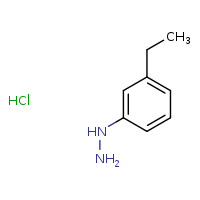 (3-ethylphenyl)hydrazine hydrochloride
