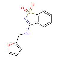 3-{[(furan-2-yl)methyl]amino}-1??,2-benzothiazole-1,1-dione