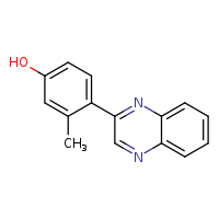 3-methyl-4-(quinoxalin-2-yl)phenol