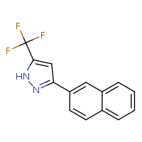 3-(naphthalen-2-yl)-5-(trifluoromethyl)-1H-pyrazole