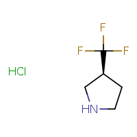 (3S)-3-(trifluoromethyl)pyrrolidine hydrochloride