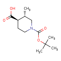 (3S,4R)-1-(tert-butoxycarbonyl)-3-methylpiperidine-4-carboxylic acid
