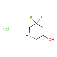 (3S)-5,5-difluoropiperidin-3-ol hydrochloride