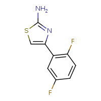 4-(2,5-difluorophenyl)-1,3-thiazol-2-amine