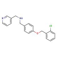 ({4-[(2-chlorophenyl)methoxy]phenyl}methyl)(pyridin-3-ylmethyl)amine