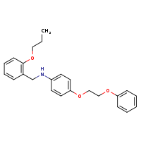 4-(2-phenoxyethoxy)-N-[(2-propoxyphenyl)methyl]aniline