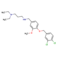 ({4-[(3,4-dichlorophenyl)methoxy]-3-methoxyphenyl}methyl)[3-(diethylamino)propyl]amine