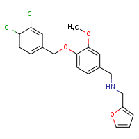 ({4-[(3,4-dichlorophenyl)methoxy]-3-methoxyphenyl}methyl)(furan-2-ylmethyl)amine