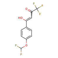 4-[4-(difluoromethoxy)phenyl]-1,1,1-trifluoro-4-hydroxybut-3-en-2-one