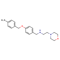 ({4-[(4-methylphenyl)methoxy]phenyl}methyl)[2-(morpholin-4-yl)ethyl]amine