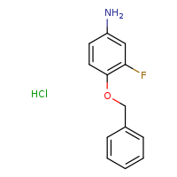 4-(benzyloxy)-3-fluoroaniline hydrochloride