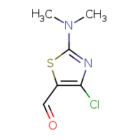 4-chloro-2-(dimethylamino)-1,3-thiazole-5-carbaldehyde