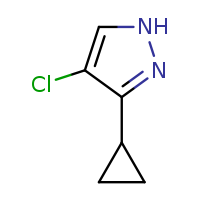 4-chloro-3-cyclopropyl-1H-pyrazole