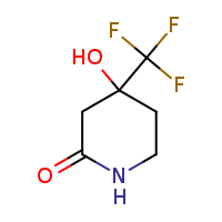 4-hydroxy-4-(trifluoromethyl)piperidin-2-one