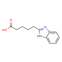 5-(1H-1,3-benzodiazol-2-yl)pentanoic acid