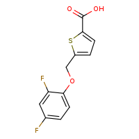 5-(2,4-difluorophenoxymethyl)thiophene-2-carboxylic acid