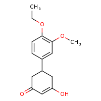 5-(4-ethoxy-3-methoxyphenyl)-3-hydroxycyclohex-2-en-1-one