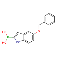 5-(benzyloxy)-1H-indol-2-ylboronic acid