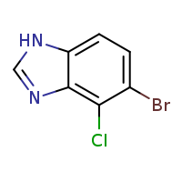 5-bromo-4-chloro-1H-1,3-benzodiazole
