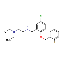 ({5-chloro-2-[(2-fluorophenyl)methoxy]phenyl}methyl)[2-(diethylamino)ethyl]amine