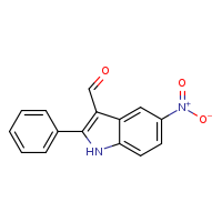 5-nitro-2-phenyl-1H-indole-3-carbaldehyde
