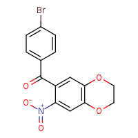 6-(4-bromobenzoyl)-7-nitro-2,3-dihydro-1,4-benzodioxine