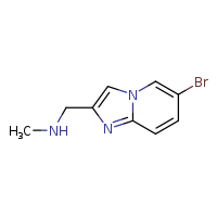 ({6-bromoimidazo[1,2-a]pyridin-2-yl}methyl)(methyl)amine