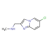 ({6-chloroimidazo[1,2-a]pyridin-2-yl}methyl)(methyl)amine