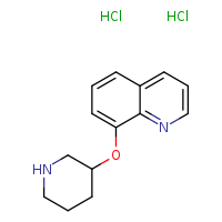 8-(piperidin-3-yloxy)quinoline dihydrochloride
