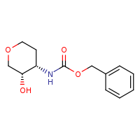benzyl N-[(3S,4S)-3-hydroxyoxan-4-yl]carbamate