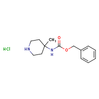 benzyl N-(4-methylpiperidin-4-yl)carbamate hydrochloride