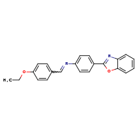 (E)-N-[4-(1,3-benzoxazol-2-yl)phenyl]-1-(4-ethoxyphenyl)methanimine