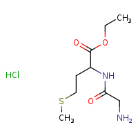 ethyl 2-(2-aminoacetamido)-4-(methylsulfanyl)butanoate hydrochloride