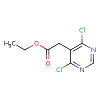 ethyl 2-(4,6-dichloropyrimidin-5-yl)acetate