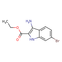 ethyl 3-amino-6-bromo-1H-indole-2-carboxylate