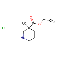 ethyl 3-methylpiperidine-3-carboxylate hydrochloride
