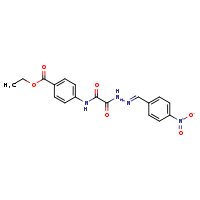 ethyl 4-({N'-[(E)-(4-nitrophenyl)methylidene]hydrazinecarbonyl}formamido)benzoate