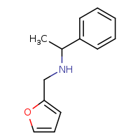 (furan-2-ylmethyl)(1-phenylethyl)amine
